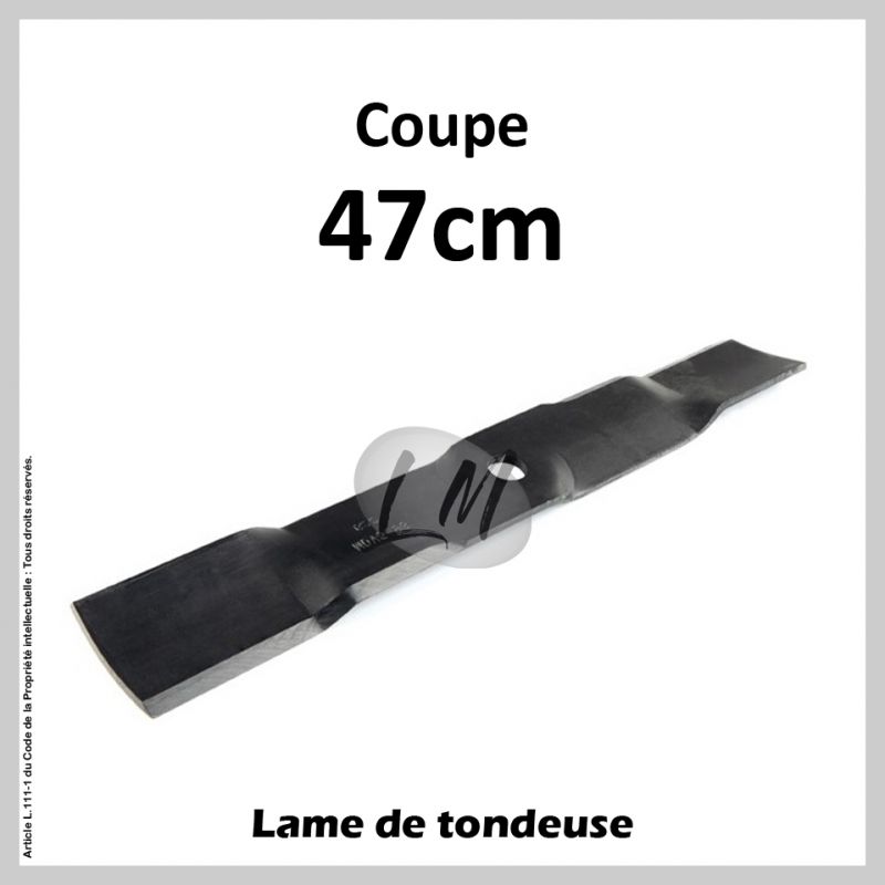 Lame tondeuse Coupe 47 cm JOHN DEERE