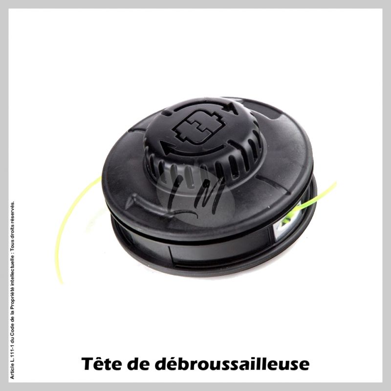 Tête débroussailleuse TECOMEC Easy Work TAP-N-GO Ø130 M10x1 - M12x1.5 FG