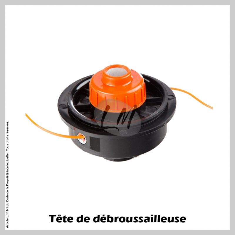 Tête débroussailleuse TECOMEC TAP-N-GO Ø100 F