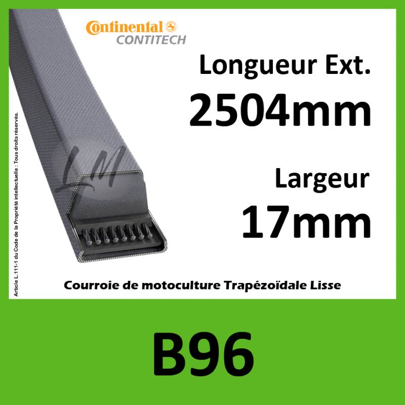 Courroie B96 Continental