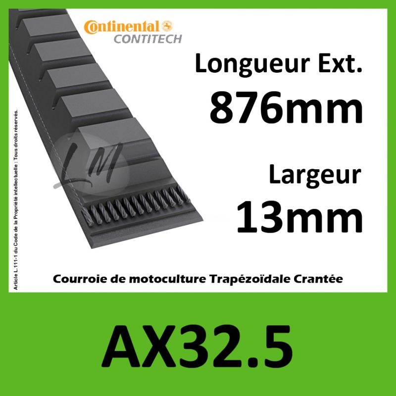 Courroie AX32.5 - Continental