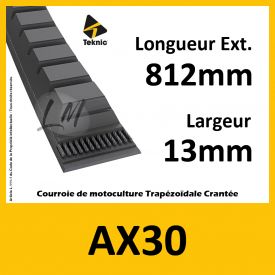 Courroie AX30 - Teknic