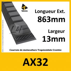 Courroie AX32 - Teknic