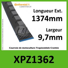 Courroie XPZ1362 - Continental Pioneer